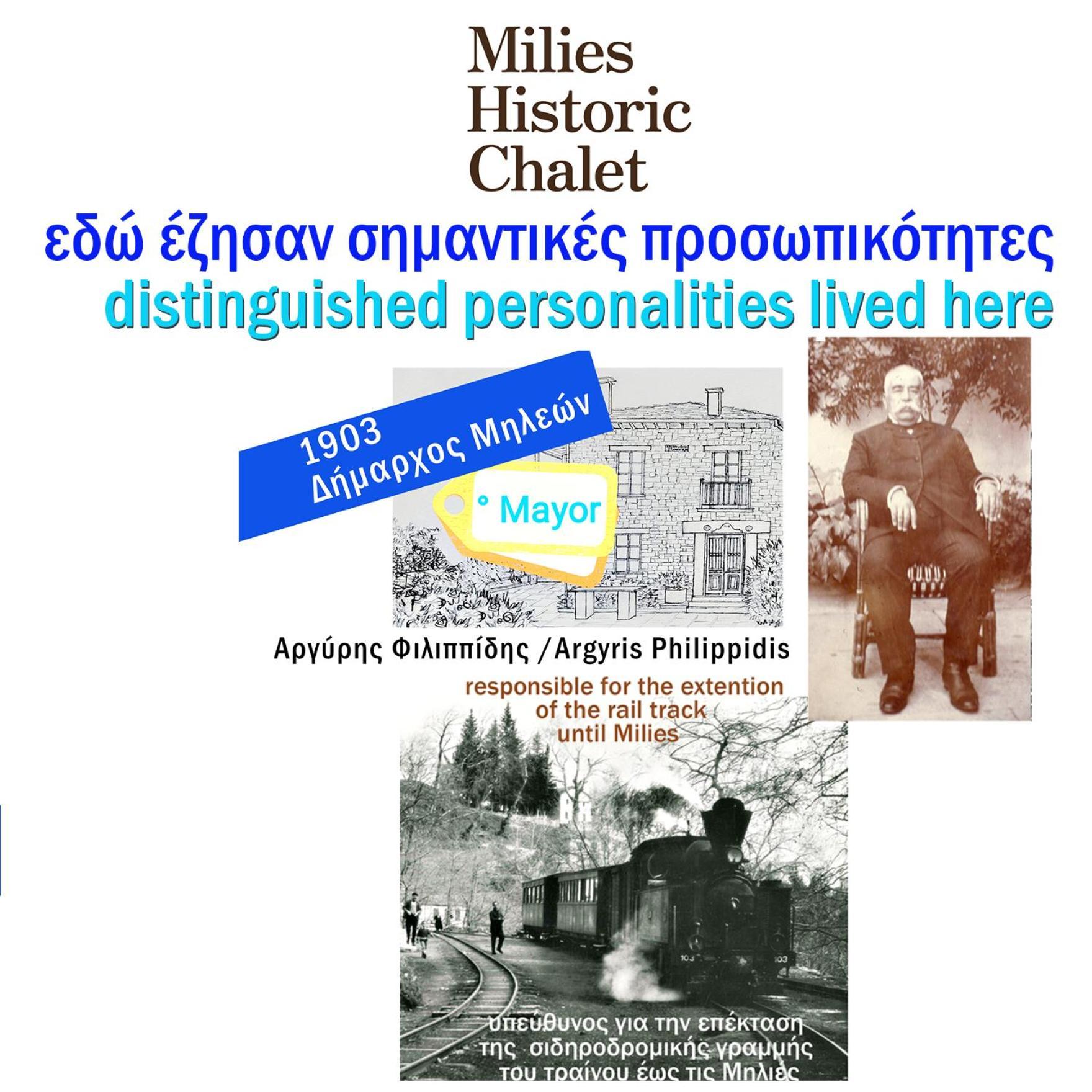 Milies Historic Chalet Pelion Miléai Extérieur photo